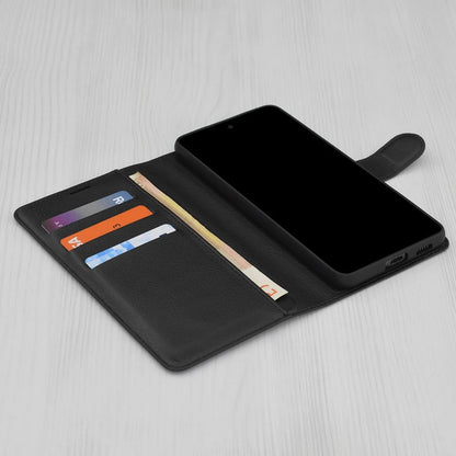 Θήκη για Samsung Galaxy A56 A566, Techsuit, Leather Folio, Μαύρο