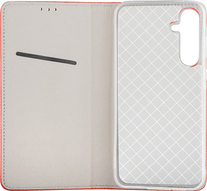 Θήκη για Samsung Galaxy A57 5G, OEM, Smart Magnet, Κόκκινη
