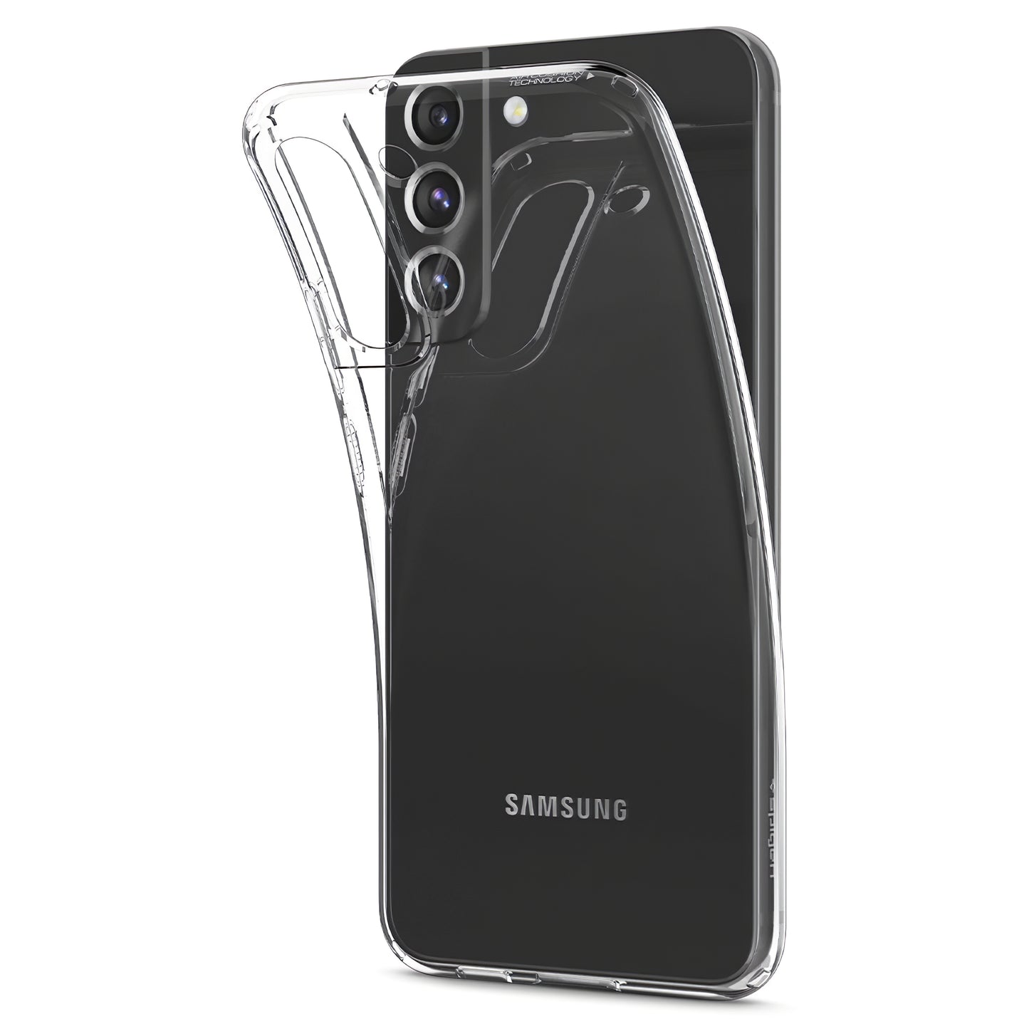 Θήκη για Samsung Galaxy S22 5G S901, Spigen, υγρό κρύσταλλο, διαφανής 