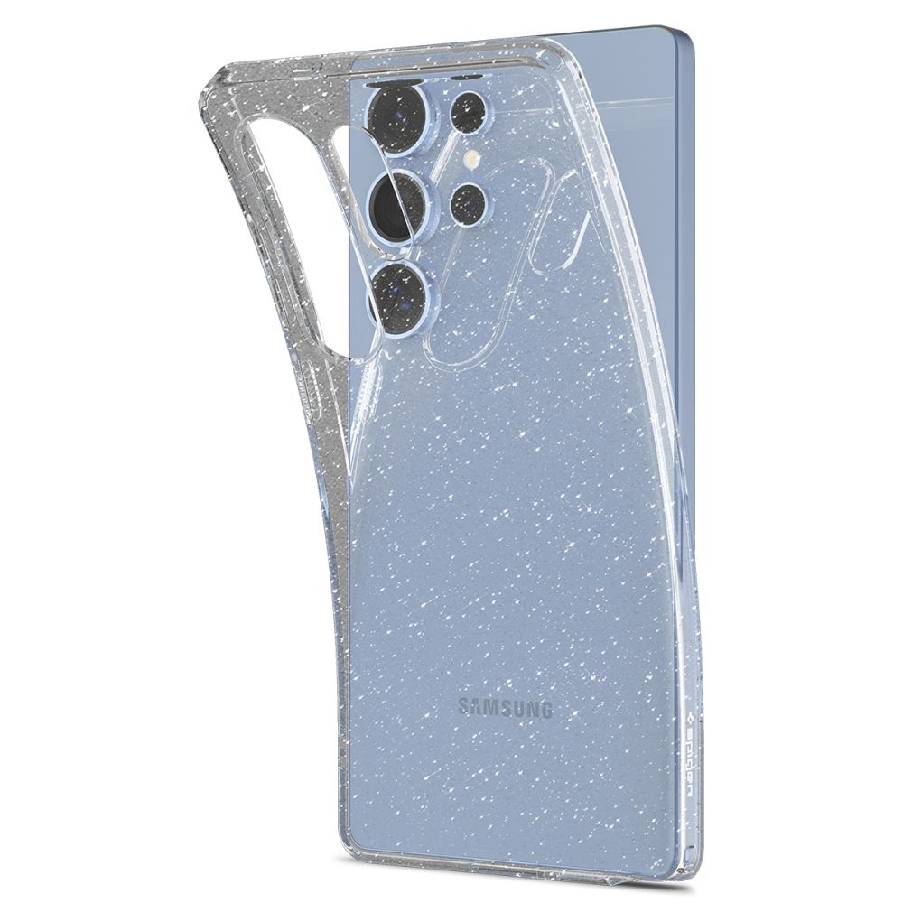 Θήκη για Samsung Galaxy S25 Ultra S938, Spigen, Liquid Crystal Glitter, Διαφανής ACS08950