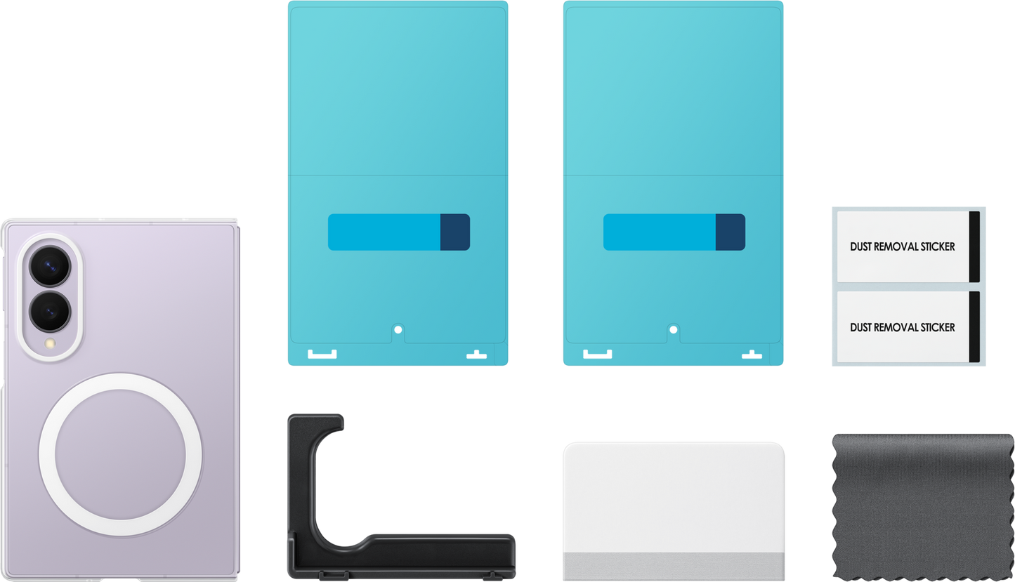 Θήκη για Samsung Galaxy Z Fold8 F971, Διαφανές Μαγνητικό, Διαφανής EF-CF971CTEGWW