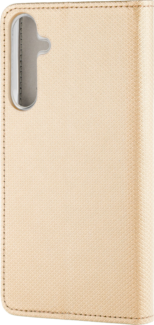 Θήκη για Samsung Galaxy A12 Nacho A127 / M12 M127 / A12 A125, OEM, Smart Magnet, Χρυσή