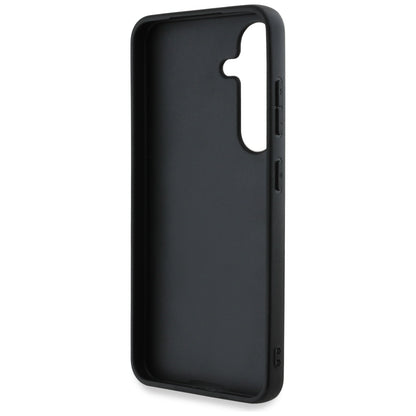 Θήκη για Samsung Galaxy S25+ S936, Guess, 4G Grained Big and Classic Logo, Ροζ, Επανασφραγισμένη