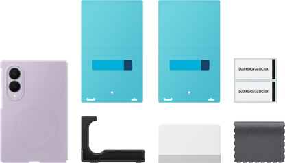 Θήκη για Samsung Galaxy Z Fold8 F971, Θήκη Σιλικόνης με Μαγνήτη, Βιολετί EF-EF971CVEGWW