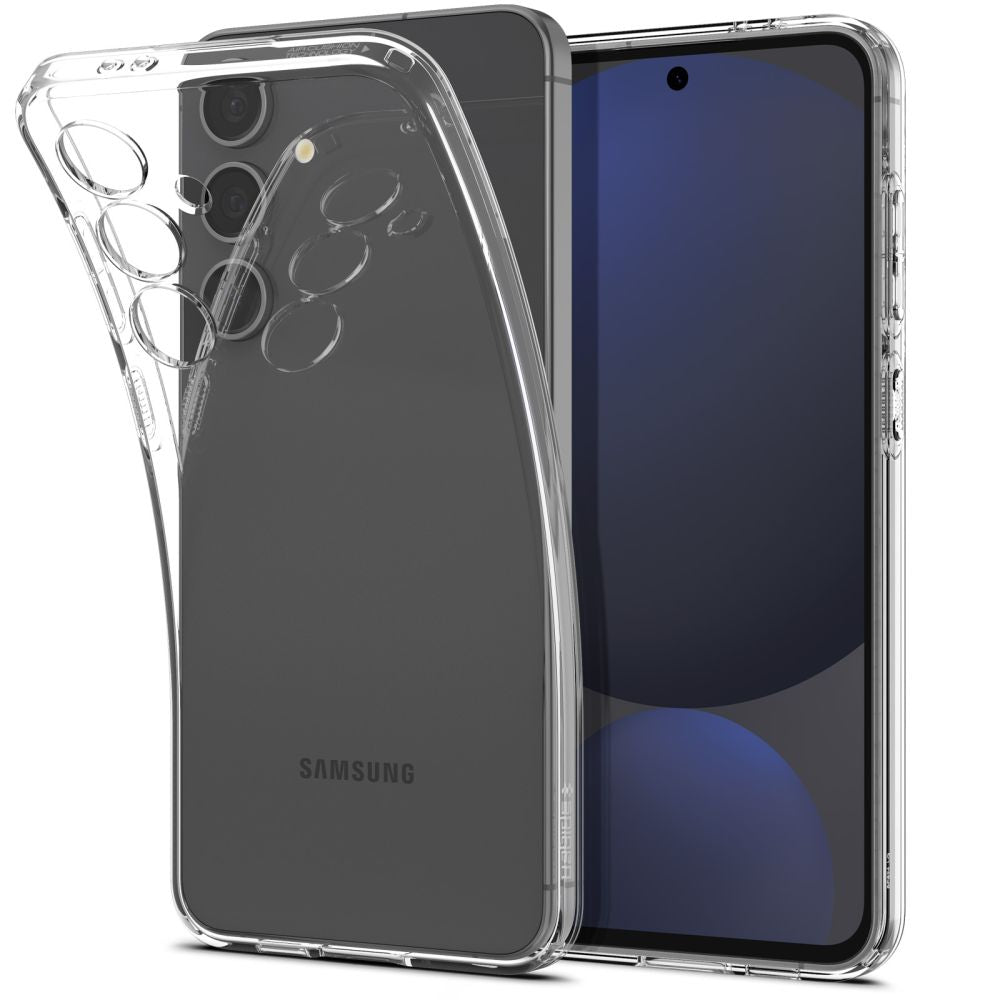 Θήκη για Samsung Galaxy S24 FE S721, Spigen, υγρό κρύσταλλο, διαφανής