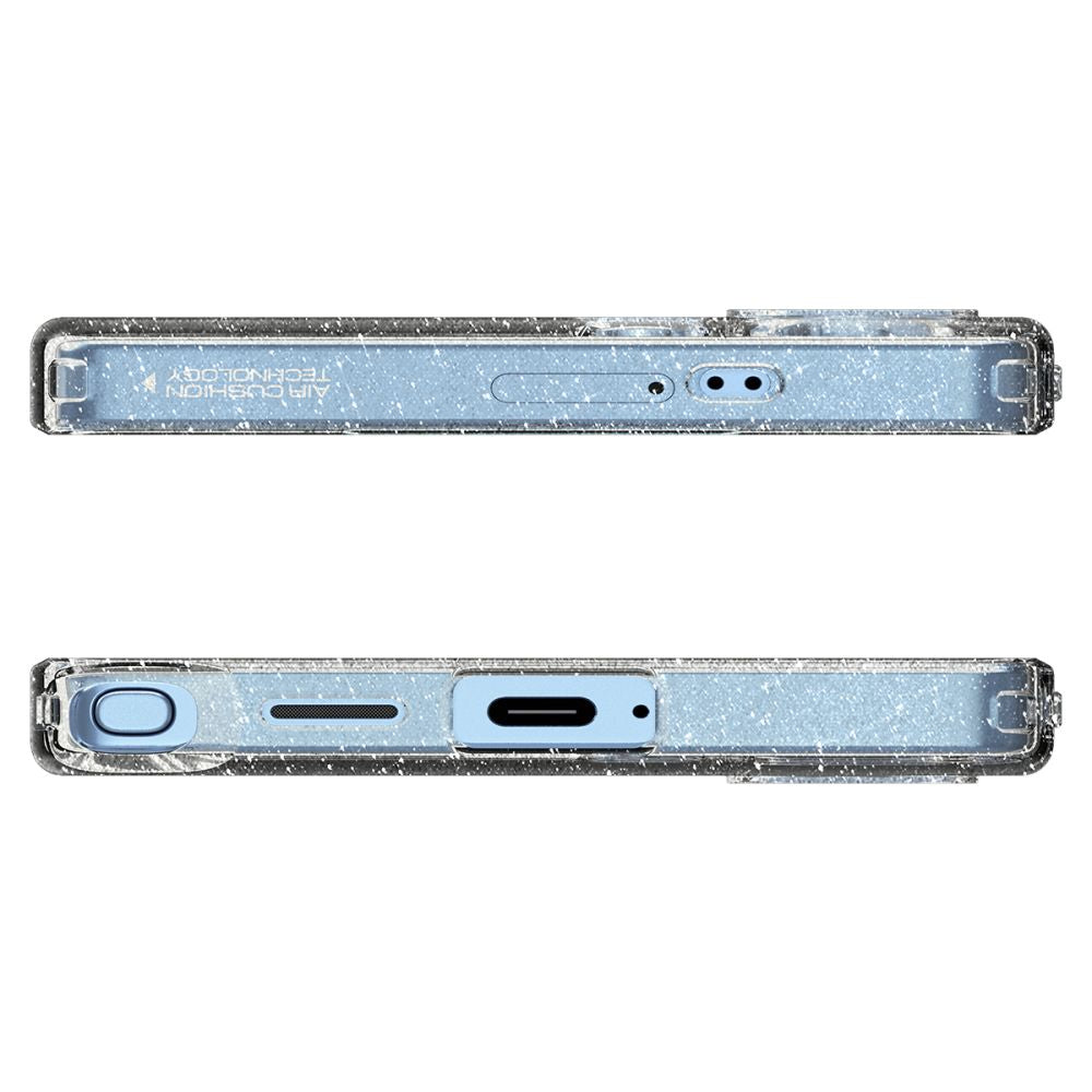 Θήκη για Samsung Galaxy S25 Ultra S938, Spigen, Liquid Crystal Glitter, Διαφανής ACS08950