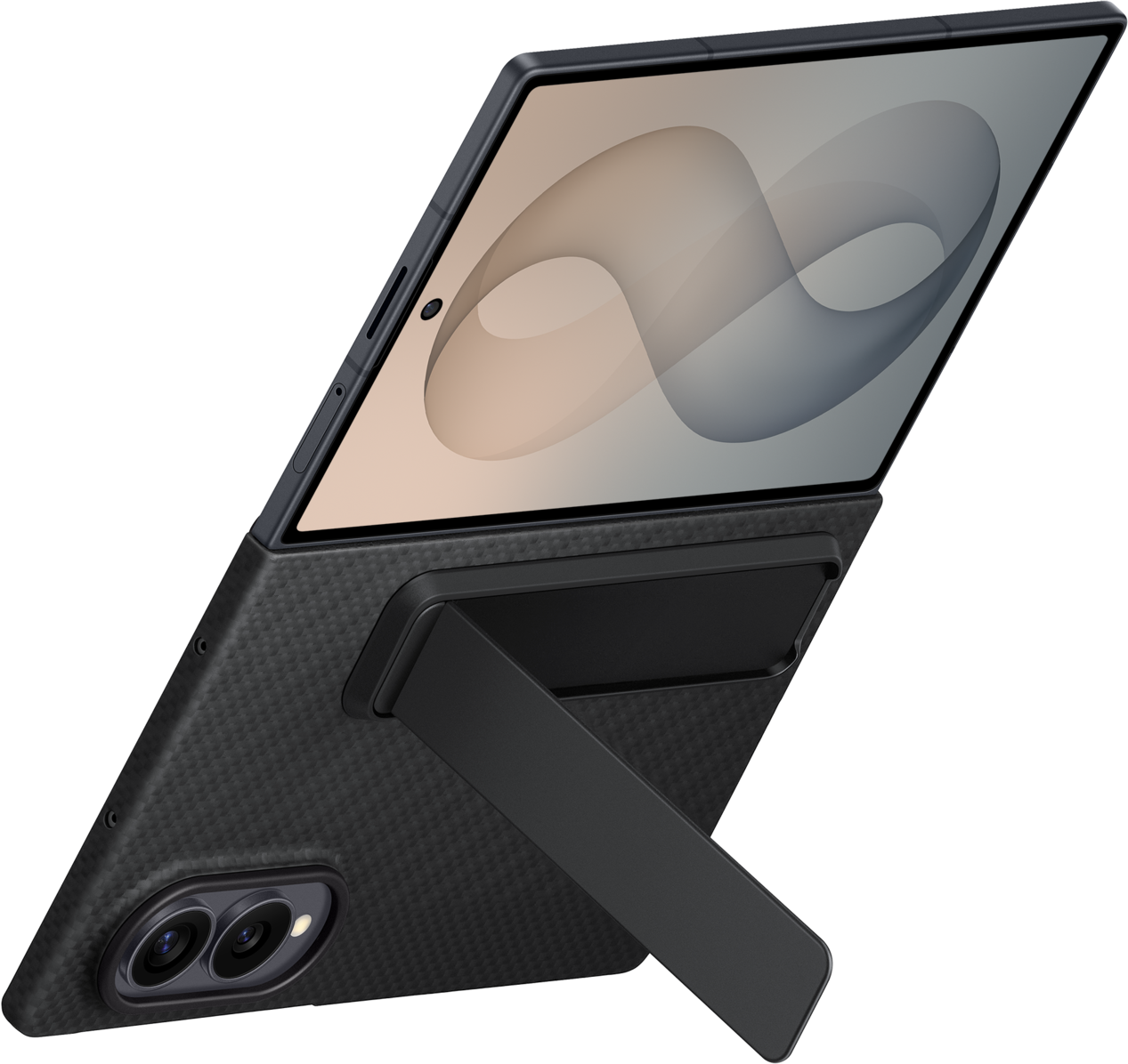 Θήκη για Samsung Galaxy Z Fold8 F971, Carbon Standing, Μαύρη EF-XF971SBEGWW
