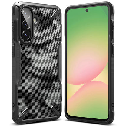 Θήκη για Samsung Galaxy A56 A566 / A36 A366, Ringke, Fusion X Camo, Μαύρη