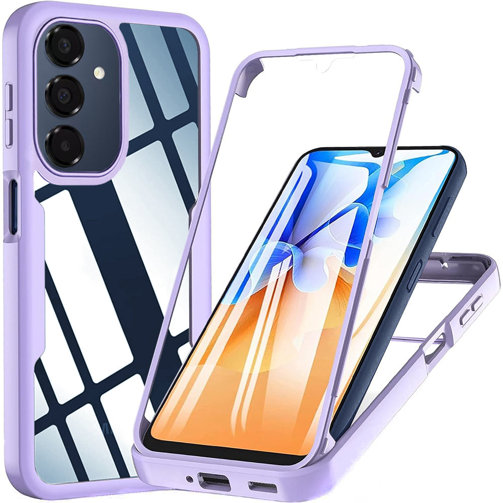 Θήκη για Samsung Galaxy A17 5G / A16 5G A166 / A16 4G A165, Techsuit, ColorVerse 360, Μωβ