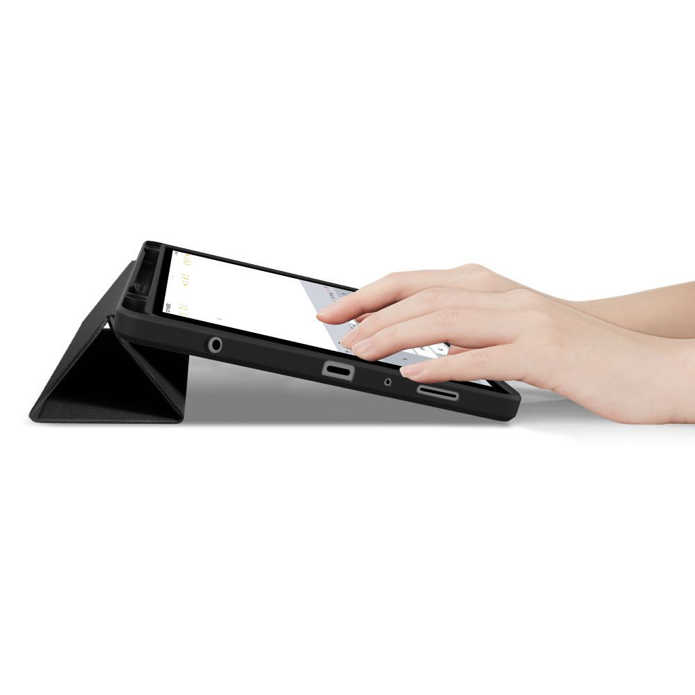 Case for Samsung Galaxy Tab A11 / Tab A9, Tech-Protect, SC PEN Hybrid, Black