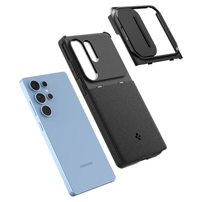 Θήκη για Samsung Galaxy S25 Ultra S938, Spigen, OPTIK ARMOR, Μαύρη ACS08969