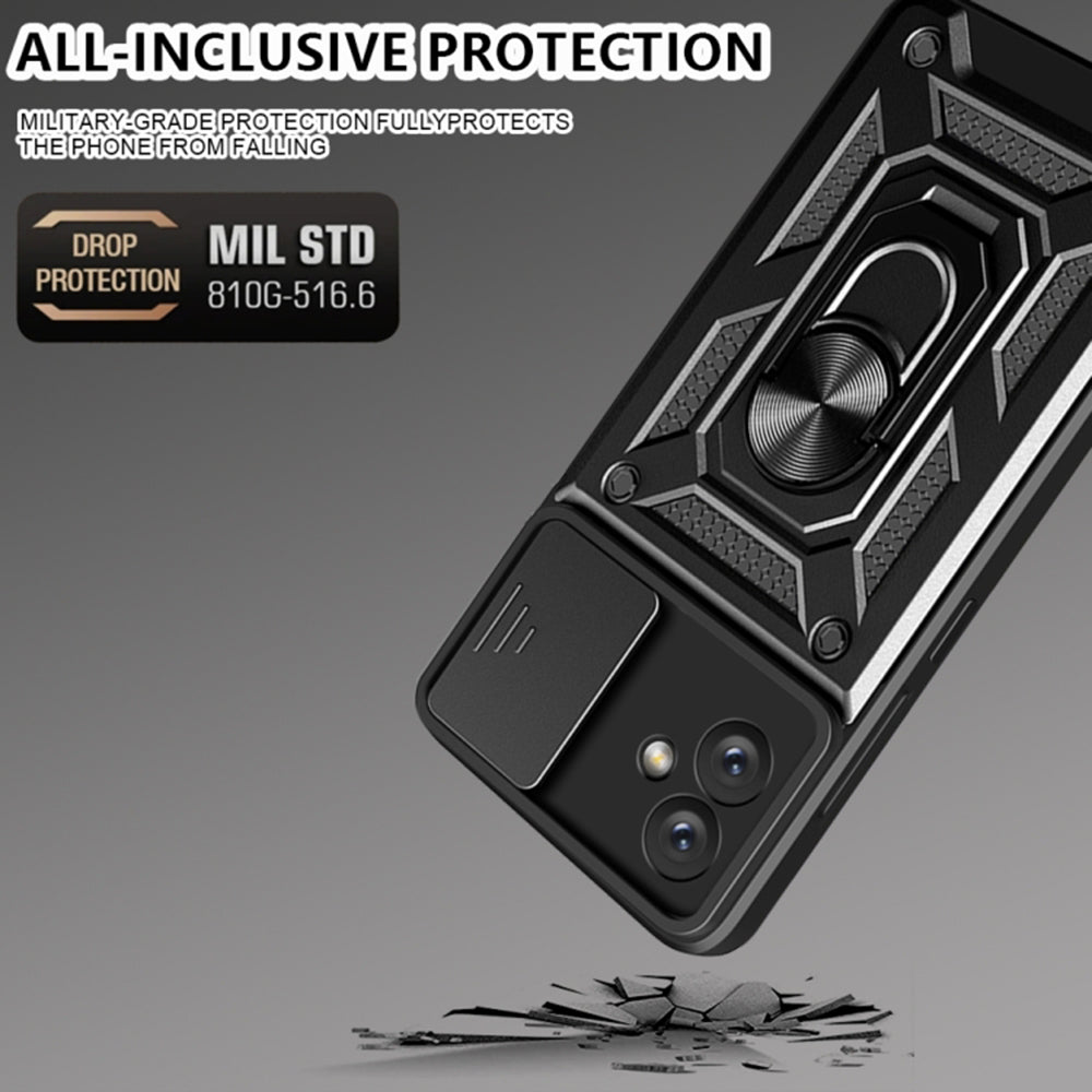 Θήκη για Samsung Galaxy A04e A042 / M04 M045, Techsuit, CamShield, Μαύρο