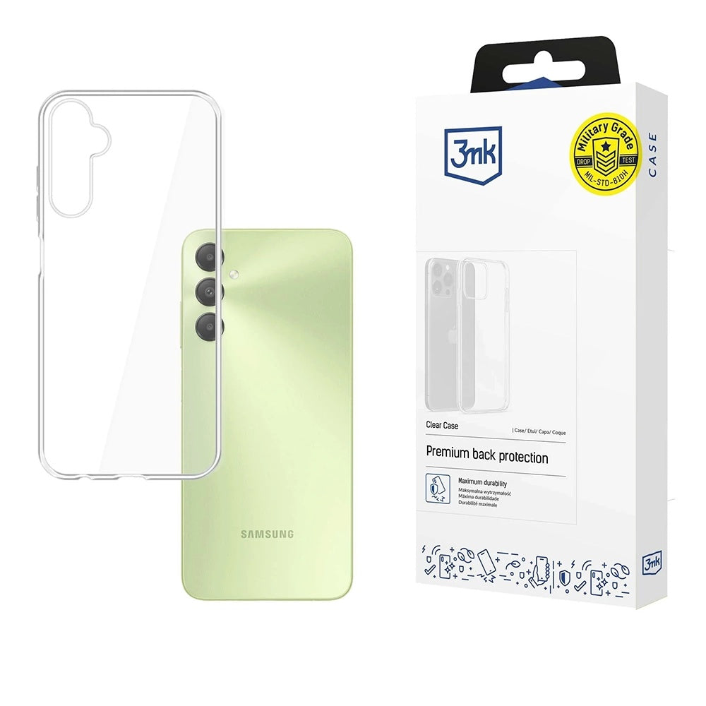 Θήκη για Samsung Galaxy A05s A057, 3MK, Διαφανής, Διάφανη