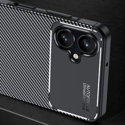 Θήκη για Samsung Galaxy A06 A065, Techsuit, CarbonFiber, Μαύρη