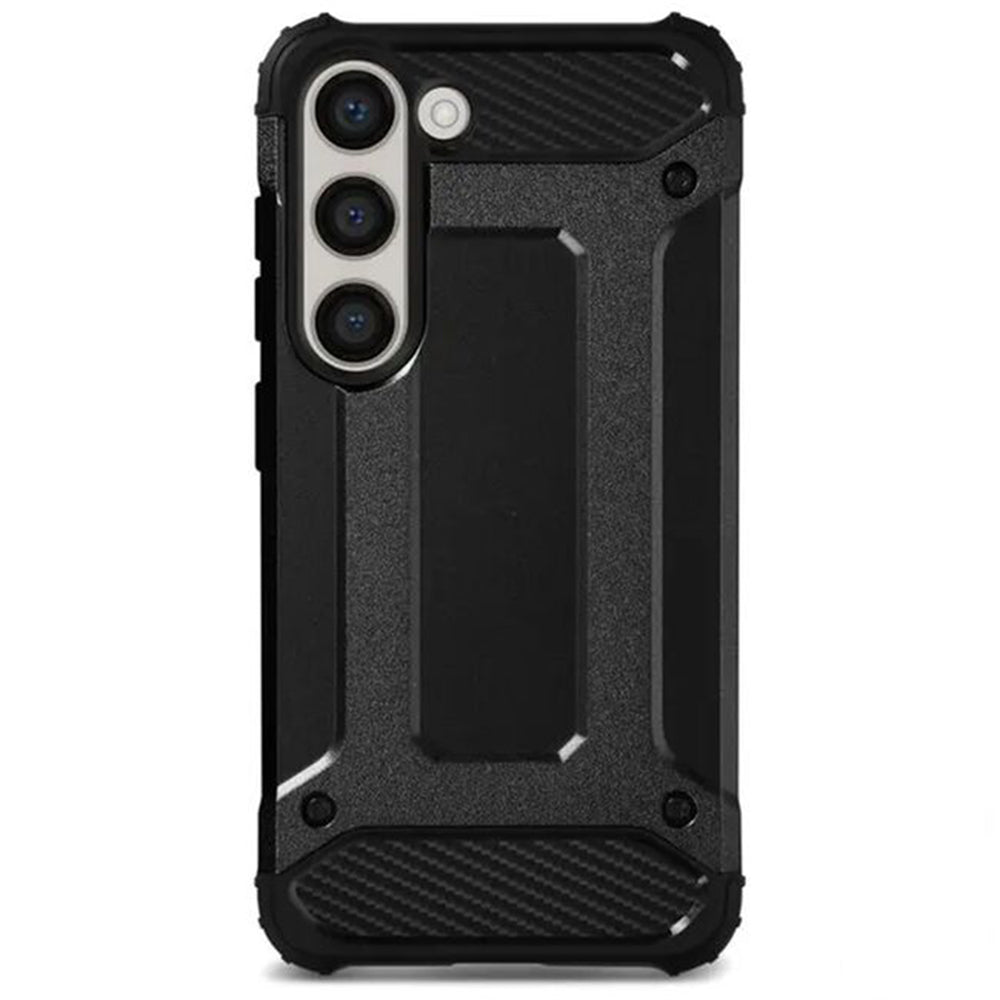 Θήκη για Samsung Galaxy A06 A065, Techsuit, Hybrid Armor, Μαύρο