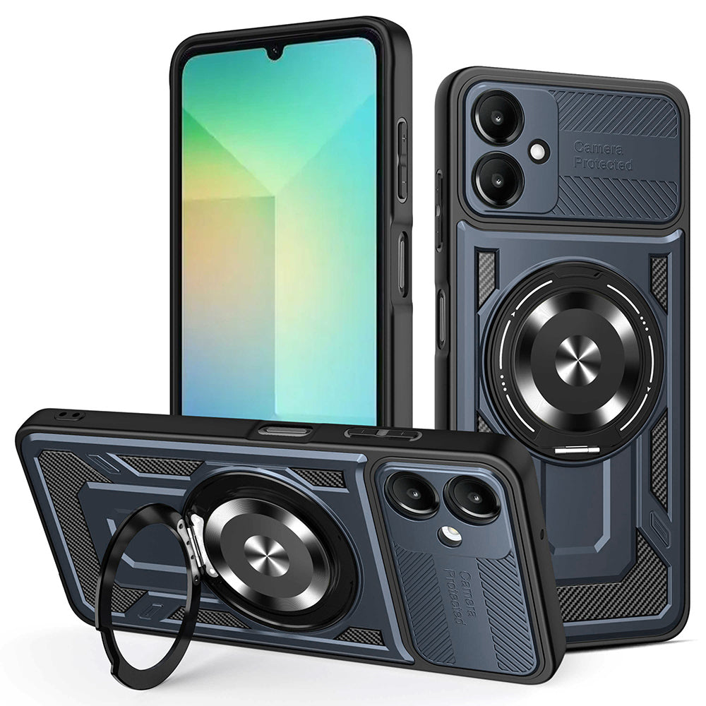 Θήκη για Samsung Galaxy A06 A065, Techsuit, RuggedCam, Μπλε