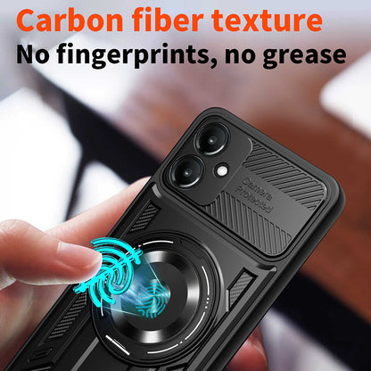 Θήκη για Samsung Galaxy A06 A065, Techsuit, RuggedCam, Μαύρο