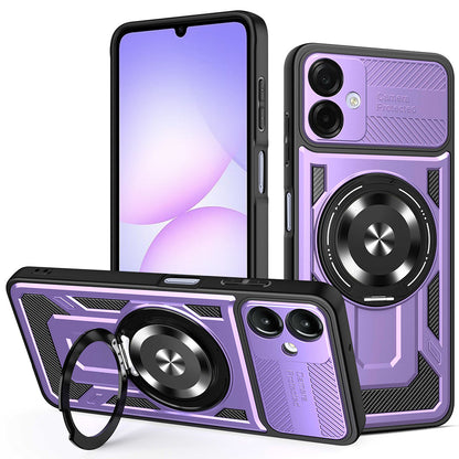 Θήκη για Samsung Galaxy A07 4G A075, Techsuit, RuggedCam, Μωβ