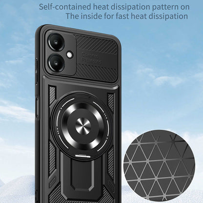 Θήκη για Samsung Galaxy A07 4G A075, Techsuit, RuggedCam, Μωβ
