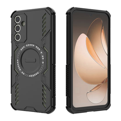 Θήκη MagSafe για Samsung Galaxy A15 5G A156 / A15 A155, Techsuit, ArmorMag, Μαύρο