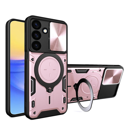 Θήκη για Samsung Galaxy A16 5G A166 / A16 4G A165, Techsuit, CamGuard Pro, Ροζ Χρυσό