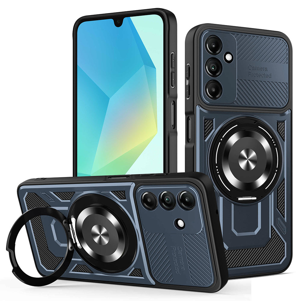 Θήκη για Samsung Galaxy A16 5G A166 / A16 4G A165, Techsuit, RuggedCam, Μπλε