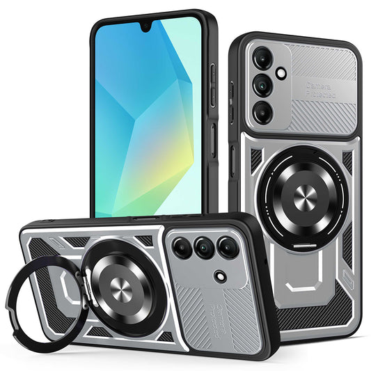Θήκη για Samsung Galaxy A16 5G A166 / A16 4G A165, Techsuit, RuggedCam, Γκρι