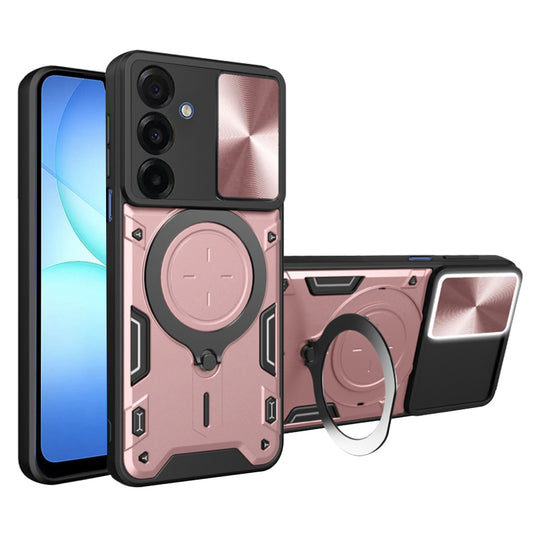 Θήκη για Samsung Galaxy A17 5G, Techsuit, CamGuard Pro, Ροζ Χρυσό