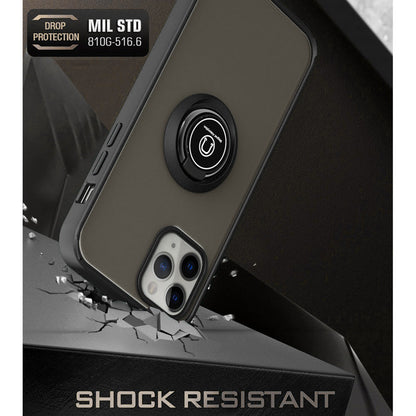Case for Samsung Galaxy A22 5G A226, Techsuit, Glinth, Black