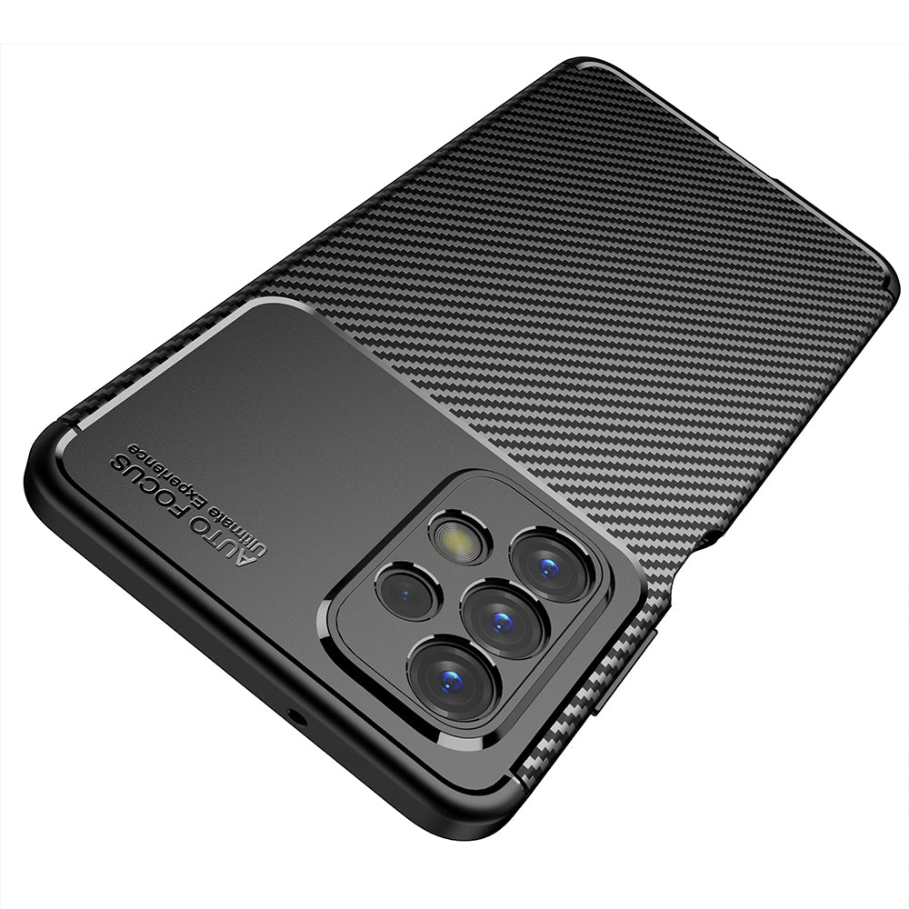Θήκη για Samsung Galaxy A23 5G A236 / A23 A235, Techsuit, CarbonFiber, Μαύρη