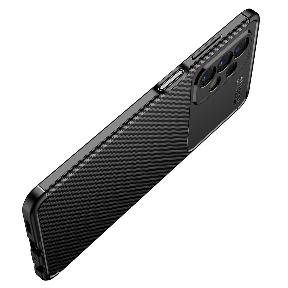 Θήκη για Samsung Galaxy A23 5G A236 / A23 A235, Techsuit, CarbonFiber, Μαύρη