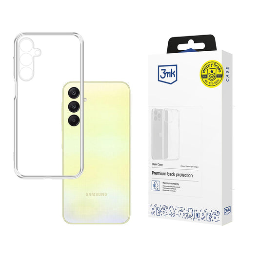 Θήκη για Samsung Galaxy A25 A256, 3MK, Διαφανής, Διάφανη