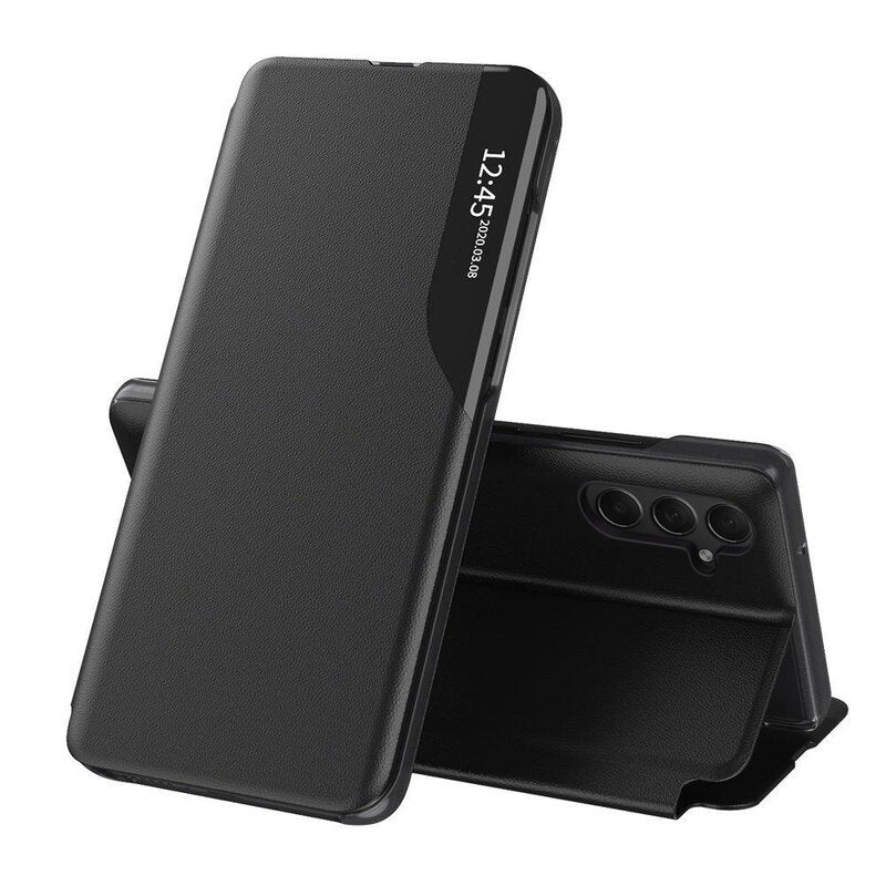 Case for Samsung Galaxy A25 A256, Techsuit, eFold, Black