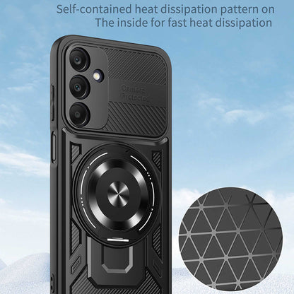 Θήκη για Samsung Galaxy A25 A256, Techsuit, RuggedCam, Μωβ