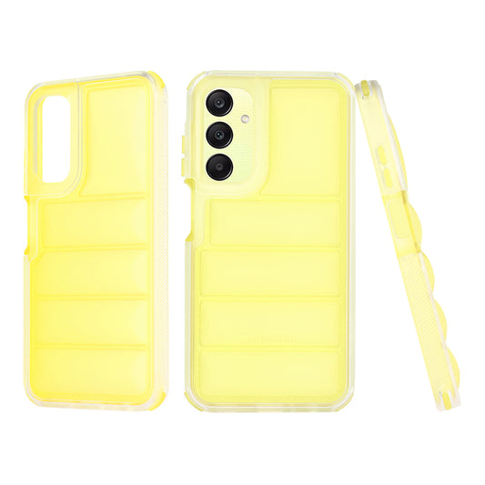 Θήκη για Samsung Galaxy A25 A256, Techsuit, Wave Shield, Κίτρινη