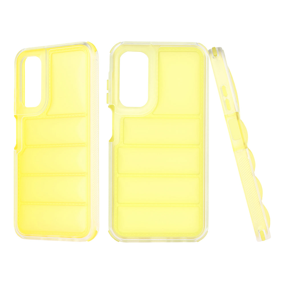Θήκη για Samsung Galaxy A25 A256, Techsuit, Wave Shield, Κίτρινη