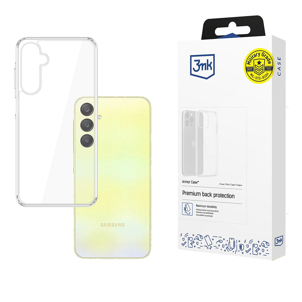Θήκη για Samsung Galaxy A26 A266, 3MK, Armor, Διαφανής