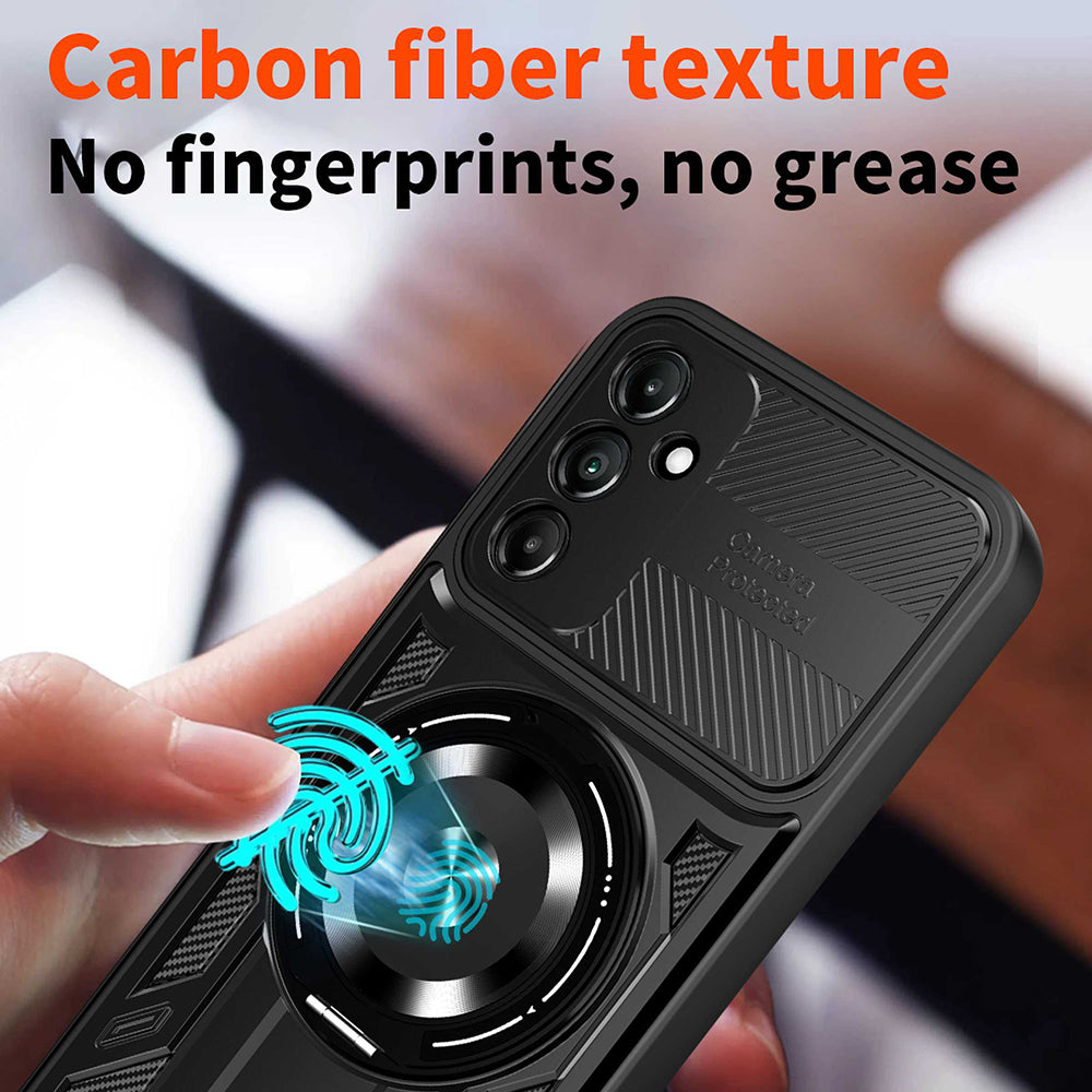 Θήκη για Samsung Galaxy A26 A266, Techsuit, RuggedCam, Μωβ