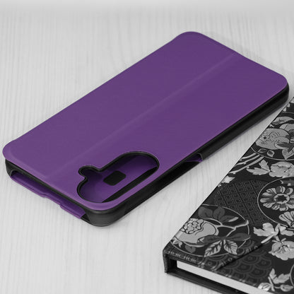 Θήκη για Samsung Galaxy A27 5G, Techsuit, eFold Νέο Μοντέλο, Μωβ