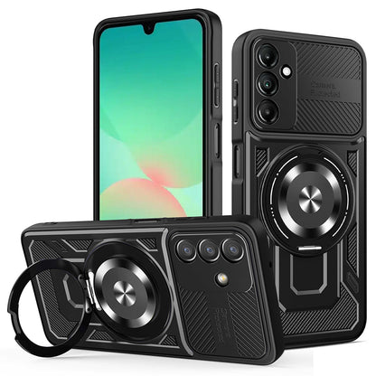 Θήκη για Samsung Galaxy A27 5G, Techsuit, RuggedCam, Μαύρο