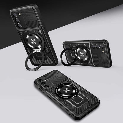 Θήκη για Samsung Galaxy A27 5G, Techsuit, RuggedCam, Μαύρο
