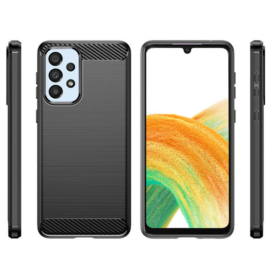 Θήκη για Samsung Galaxy A33 5G A336, Techsuit, Carbon, Μαύρο