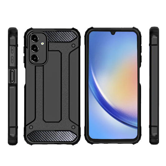 Θήκη για Samsung Galaxy A34 A346, Techsuit, Hybrid Armor, Μαύρη