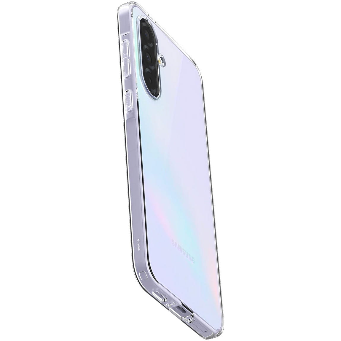 Case for Samsung Galaxy A36 A366, Spigen, Liquid Crystal, Transparent ACS09167