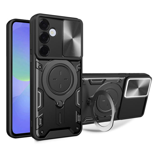 Θήκη για Samsung Galaxy A36 A366, Techsuit, CamGuard Pro, Μαύρο