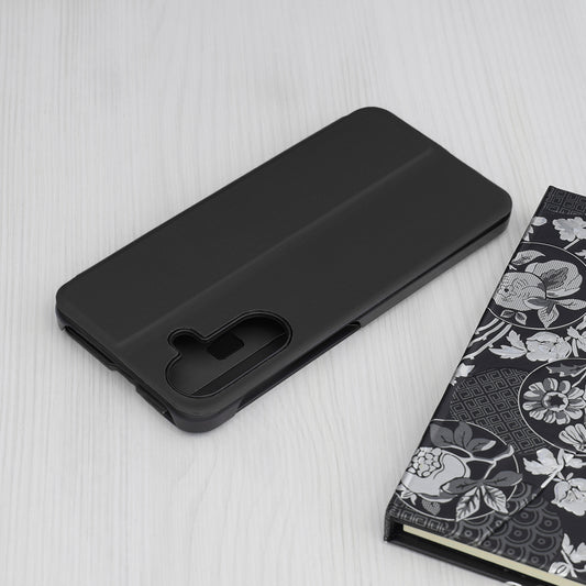 Θήκη για Samsung Galaxy A36 A366, Techsuit, eFold, Μαύρο