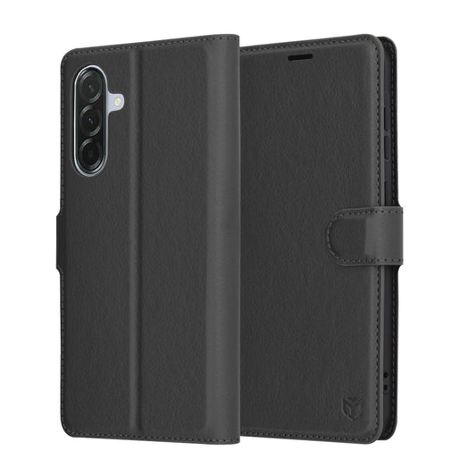 Θήκη για Samsung Galaxy A36 A366, Techsuit, Leather Folio, Μαύρο