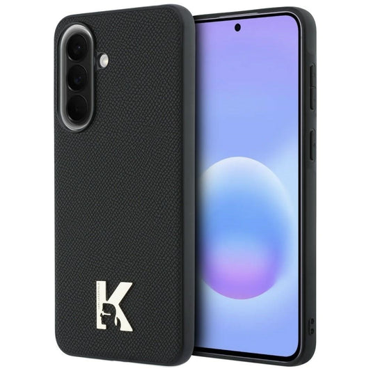 Θήκη για Samsung Galaxy A37 5G, Karl Lagerfeld, Λογότυπο Κεφαλής Karl, Μαύρο