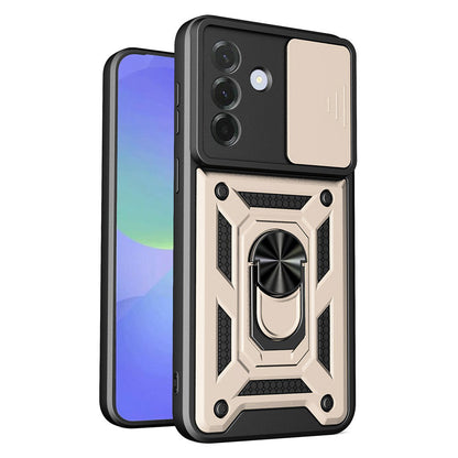 Case for Samsung Galaxy A37 5G, Techsuit, CamShield, Gold