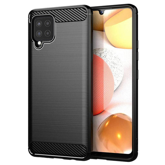 Θήκη για Samsung Galaxy A42 5G A426, Techsuit, Carbon, Μαύρη
